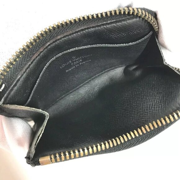 LOUIS VUITTON M63536 MonogramEclipse Porte Monnaie jour Wallet coin purse - Picture 10 of 16